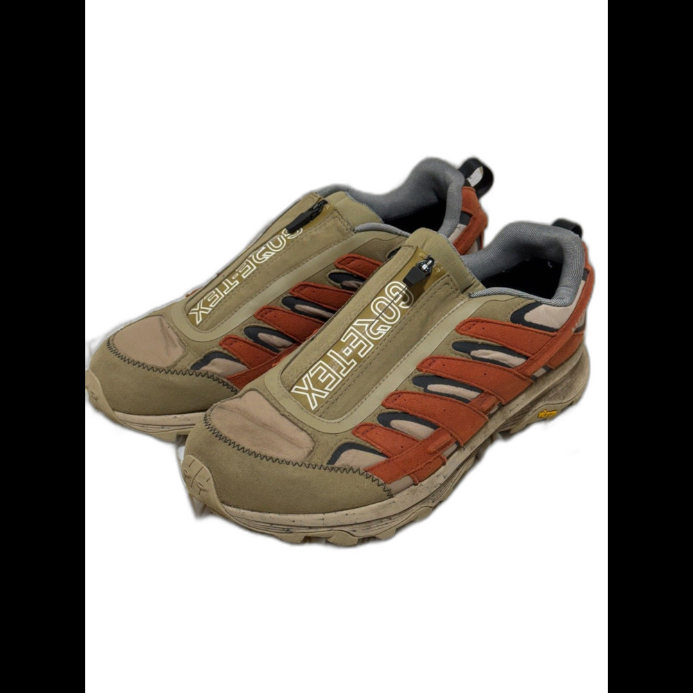 Merrell Moab 3 Ready Zip GORE-TEX Hiking Shoes Mens 12 Tan Orange Waterproof